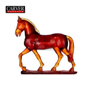 High end glass horse ornaments have achieved success in office and home decoration, attracting wealth, feng shui, and TV cabinet decoration