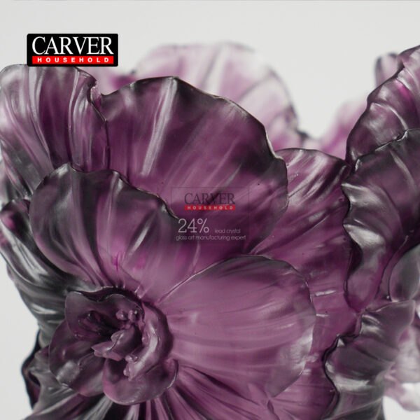 Camellia vase (Purple)