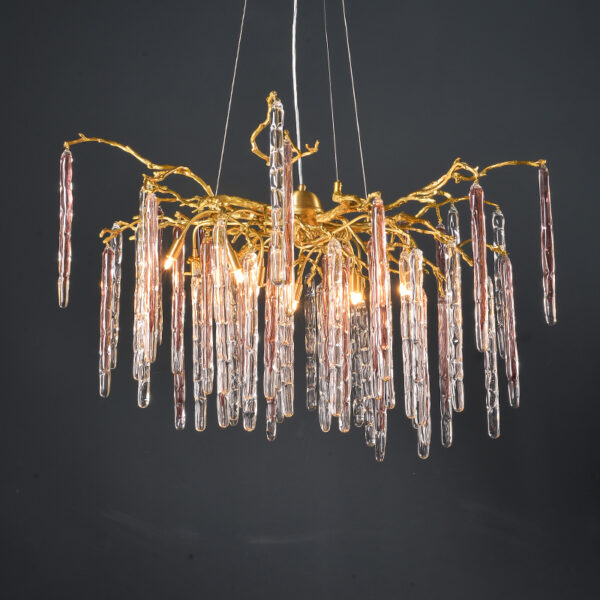 Copper tree pendant light - Image 4