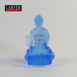 buddha statue blue