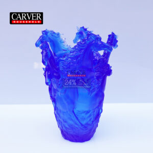 Horse vase (grey)