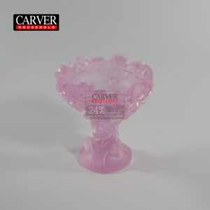 Plum blossom glass incense burner (Purple)