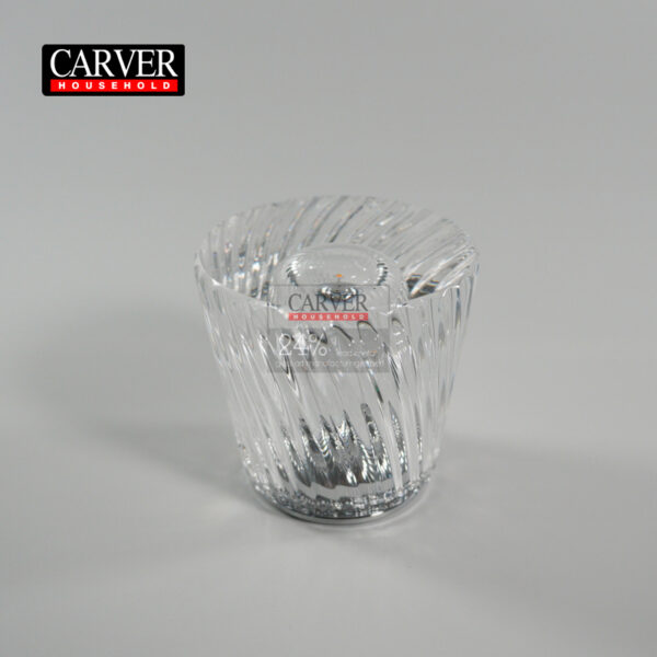 Simple and modern bar atmosphere light villa bedroom bedside high-end cutting crystal rechargeable table lamp