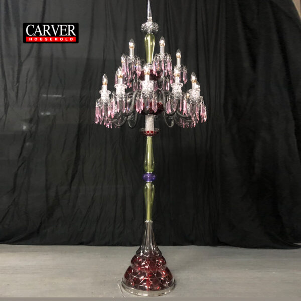 18 Amethyst Chartreuse Flannel Grey Candlesticks - Image 3