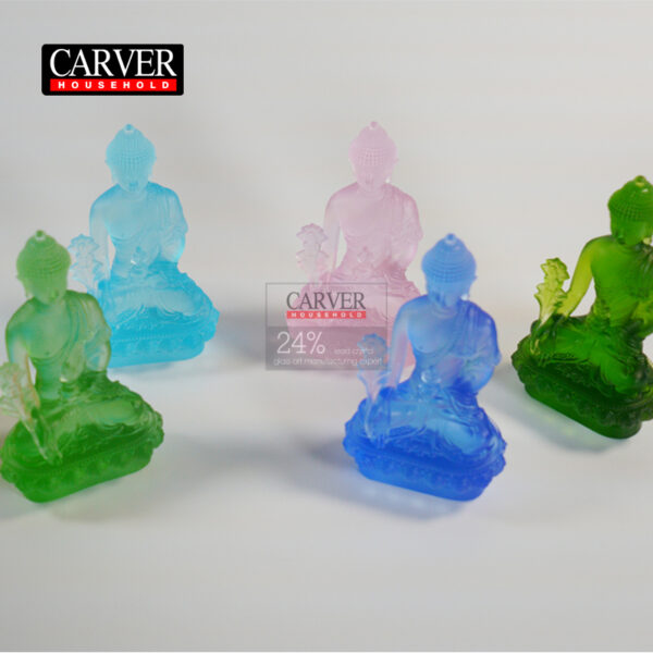 buddha statue blue