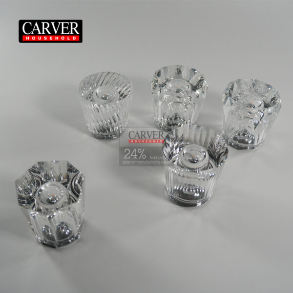 Simple and modern bar atmosphere light villa bedroom bedside high-end cutting crystal rechargeable table lamp