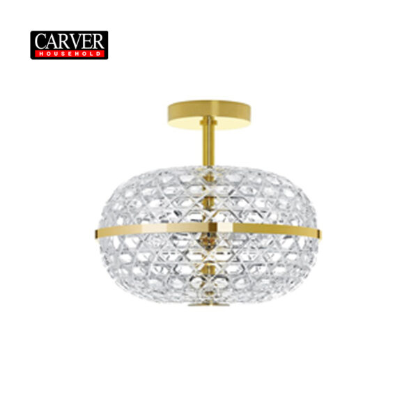 Royal Double Gilded Ceiling Light