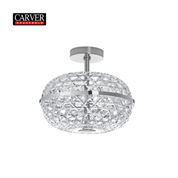 Royal Double Gilded Ceiling Light - Image 5