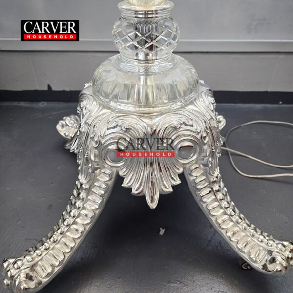 Shiny K9 crystal all-copper floor lamp living room hotel decoration crystal floor lamp