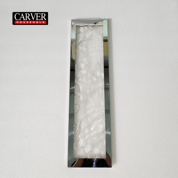 Myers and Raisins Decorative Panel Clear Crystal Wall Light - Image 4