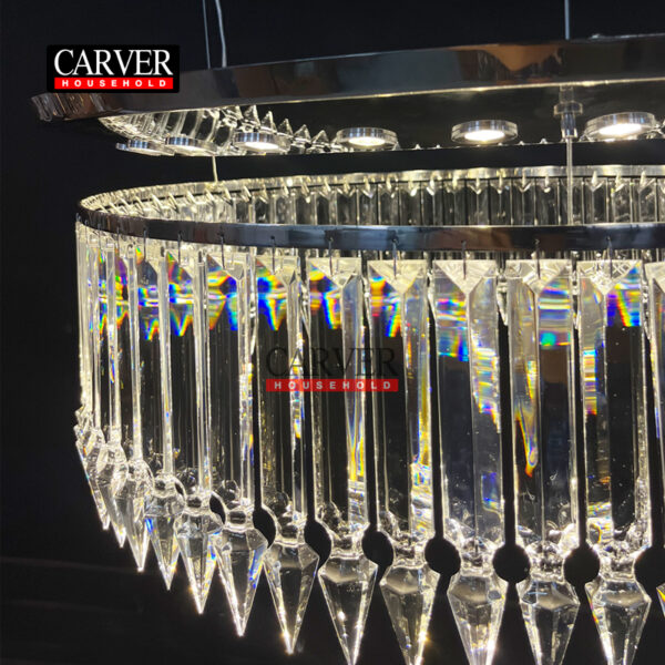 High Quality Women's CRINOLINE Chandelier Classic 3 Module Decorative Crystal Chandelier