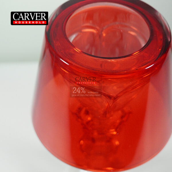 Harcourt My Fire Candlestick Red
