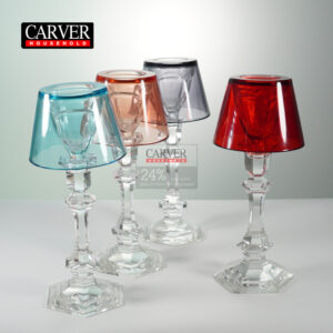 Harcourt My Fire Candlestick grey