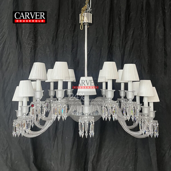 High Quality 24% Leaded Glass Crystal Chandelier Living Room Bedroom Hotel Decoration Crystal Chandelier
