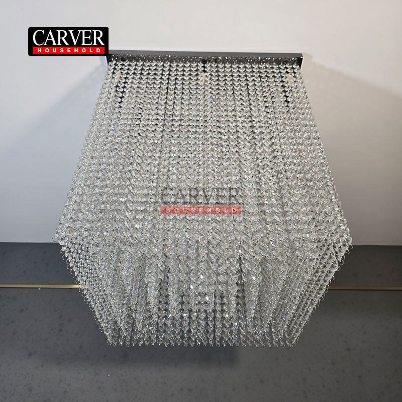 Crystal frame ceiling light - Image 2