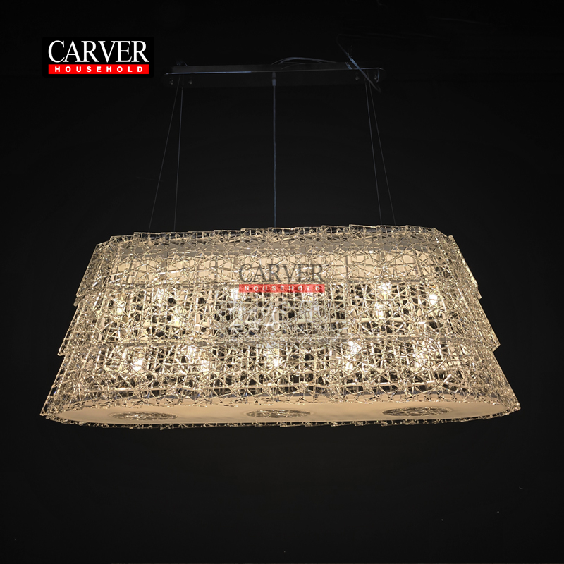 Factory hot selling crystal piece pendant decorative chandelier restaurant coffee hotel decoration crystal chandelier
