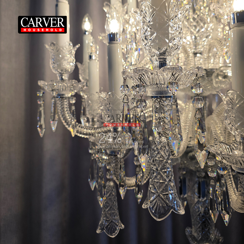 Luxury crystal floor lamp decorative floor lamp