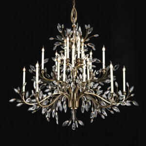 American-style country villa restaurant chandelier, iron art chandelier, luxury hotel living room crystal chandelier