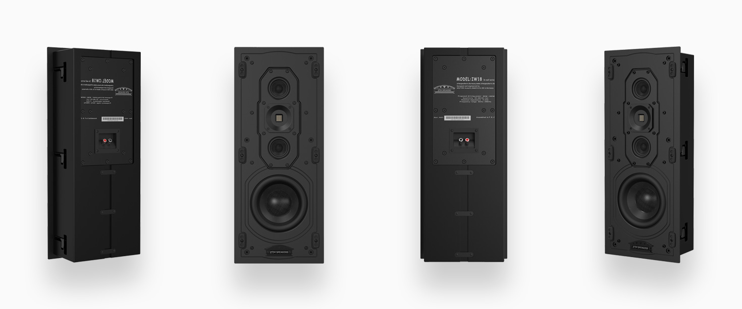 ZTM Speakers High-End Custom Home Theater Speakers IW18