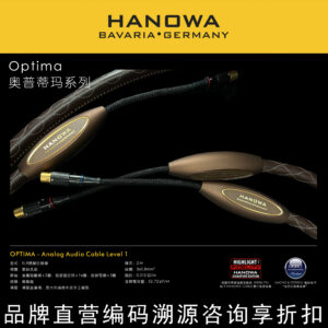 HANOWA Optima - XLR Analog Audio Cable