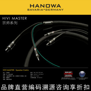 The HIVI MASTER series is designed with precise soundstage positioning as its primary focus, and is a series developed for high-end Hi-Fi and high-end audio-visual products. The products emphasize accurate sound and a wide sense of immersion. In terms of contrasting specifications in terms of quietness and dynamic detail, the HIVI MASTER demonstrates powerful performance in every aspect.
